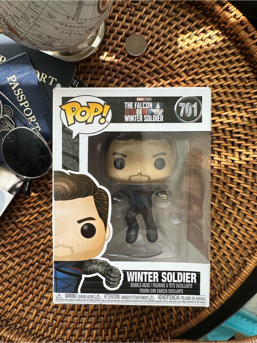 Marvel Studios The Falcon Winter Soldier Funko Pop Bobble Head 701 New in Box